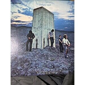 THE WHO - WHO'S NEXT LP Vinyl 1971 Repress Stereo VG